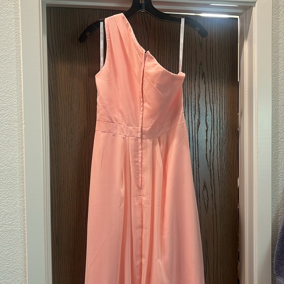 David’s bridal bridesmaid dress size 6 color Bellini - Picture 5 of 6